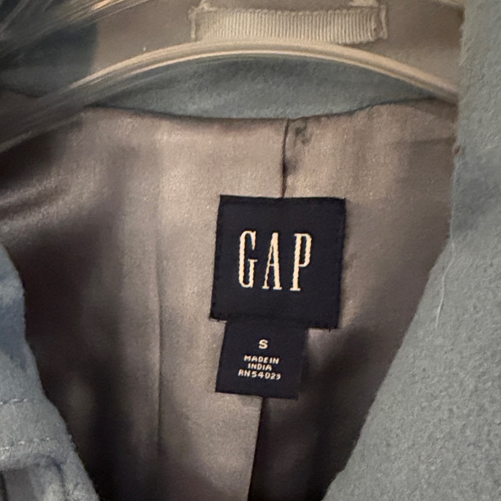 Gap Women's Light Blue Toggle Jacket - image 2